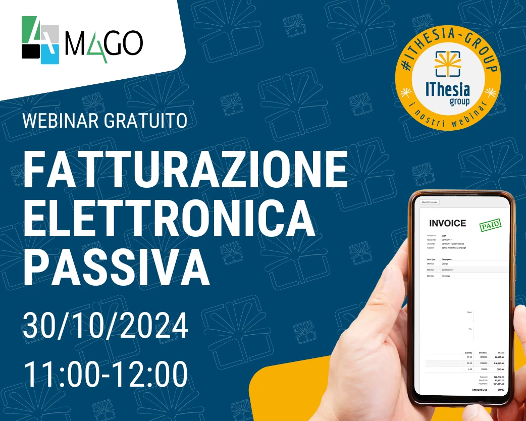 Webinar Ithesia Fatturazione Elettronica