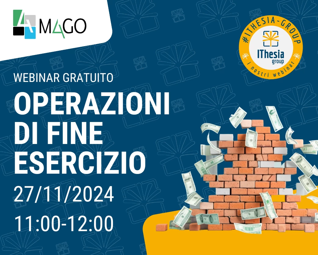 Webinar Ithesia Operazioni